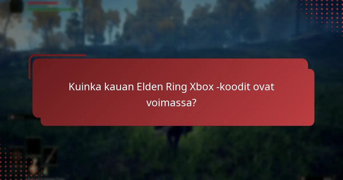 Mitkä alueelliset rajoitukset koskevat Elden Ring Xbox -koodeja?