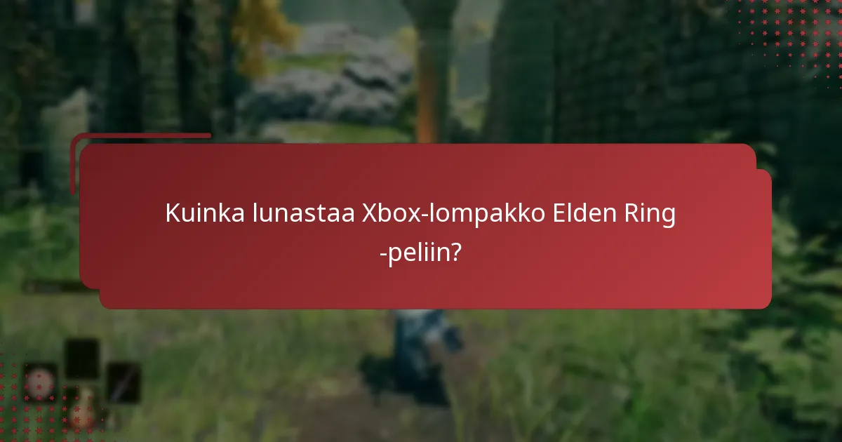 Mitkä ovat vaiheet Xbox-lompakon saldon tarkistamiseen?