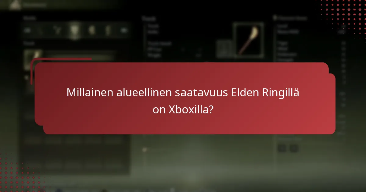 Mitkä ovat Elden Ring -versioiden erot Xboxilla?