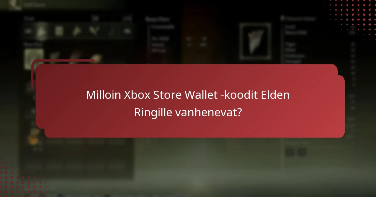 Mitkä ovat Xbox Store Wallet -koodien käyttörajoitukset?