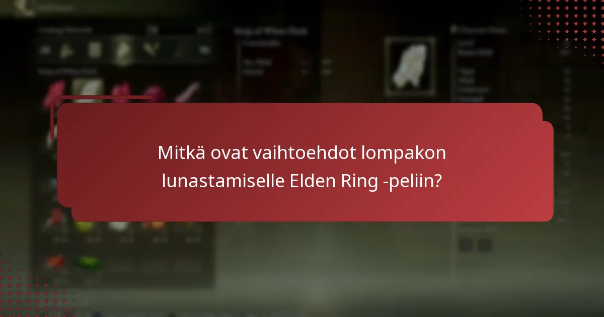 Mitkä ovat vaihtoehtoni, jos lompakon lunastus epäonnistuu?